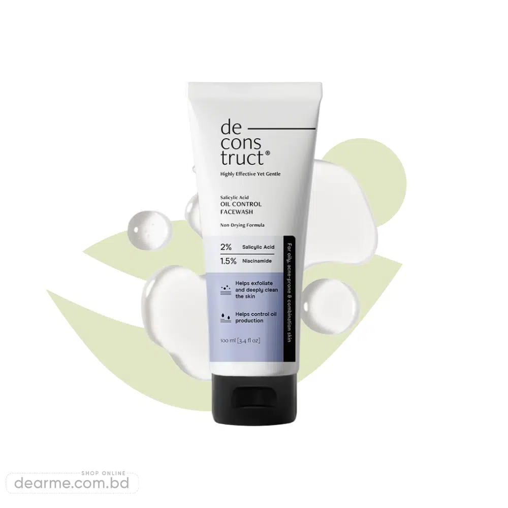 Deconstruct Oil Control Face Wash 100ml