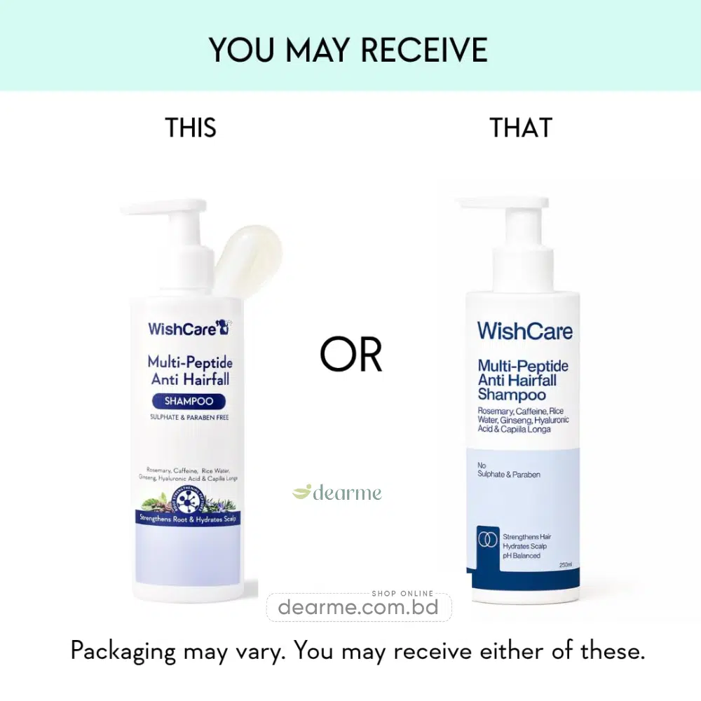 WishCare Multi Peptide Anti Hairfall Shampoo1