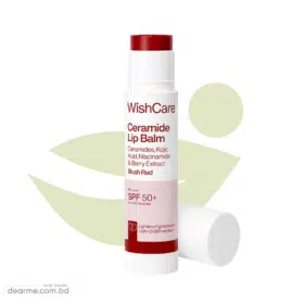 Wishcare Ceramide Lip Balm with SPF 50 PA+++ (Blush Red)